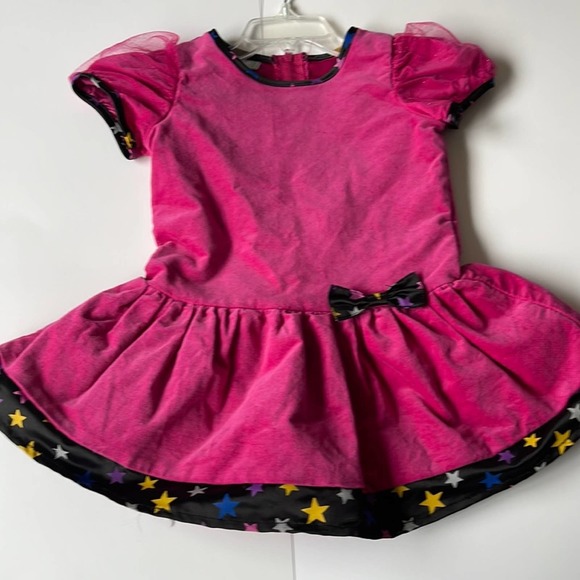 Kids Piper Baby Pink flare Formal Dress - Picture 2 of 11